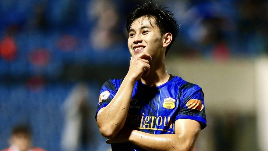 "Thần đồng" HAGL ghi bàn ở V-League sau khi vắng mặt trong danh sách U19 Việt Nam